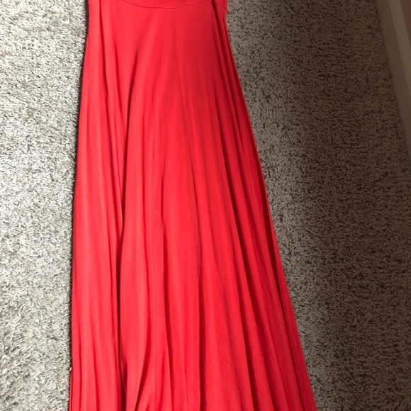 Orange maxi skirt - Picture 3 of 3